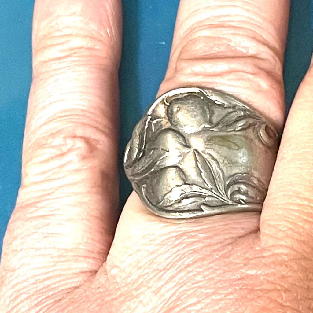 Vintage Spoon Ring Sz 9.75